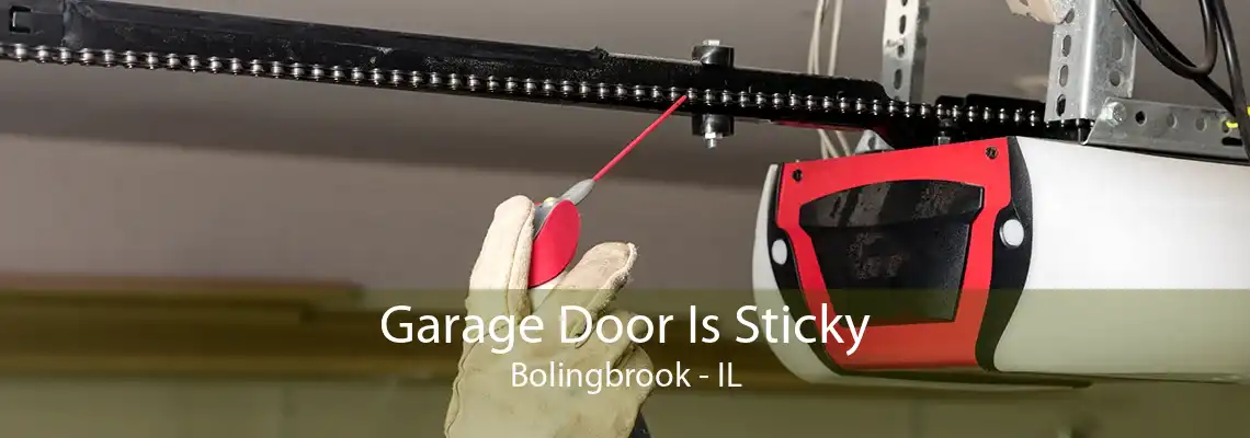 Garage Door Is Sticky Bolingbrook - IL