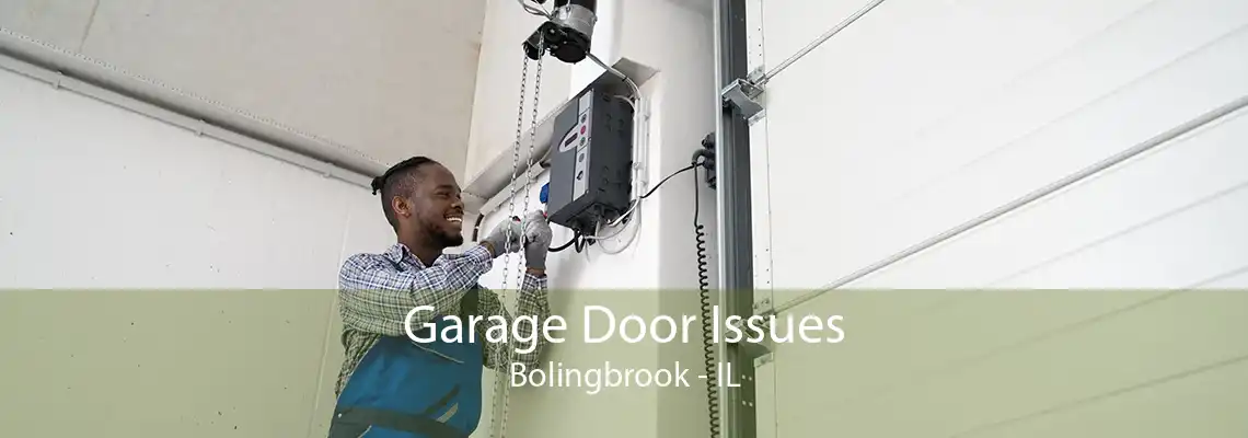 Garage Door Issues Bolingbrook - IL