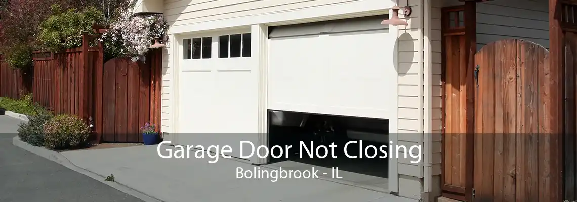 Garage Door Not Closing Bolingbrook - IL